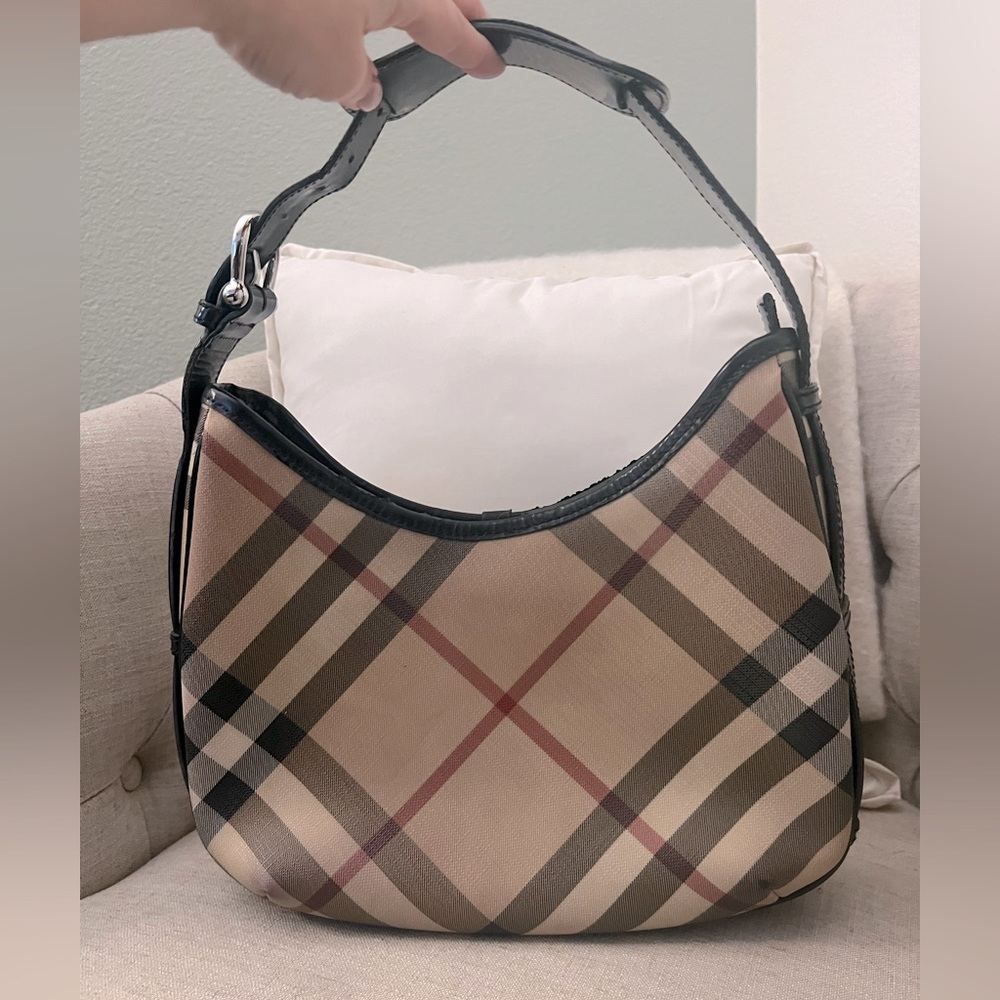 Authentic Burberry Nova Check HOBO purse